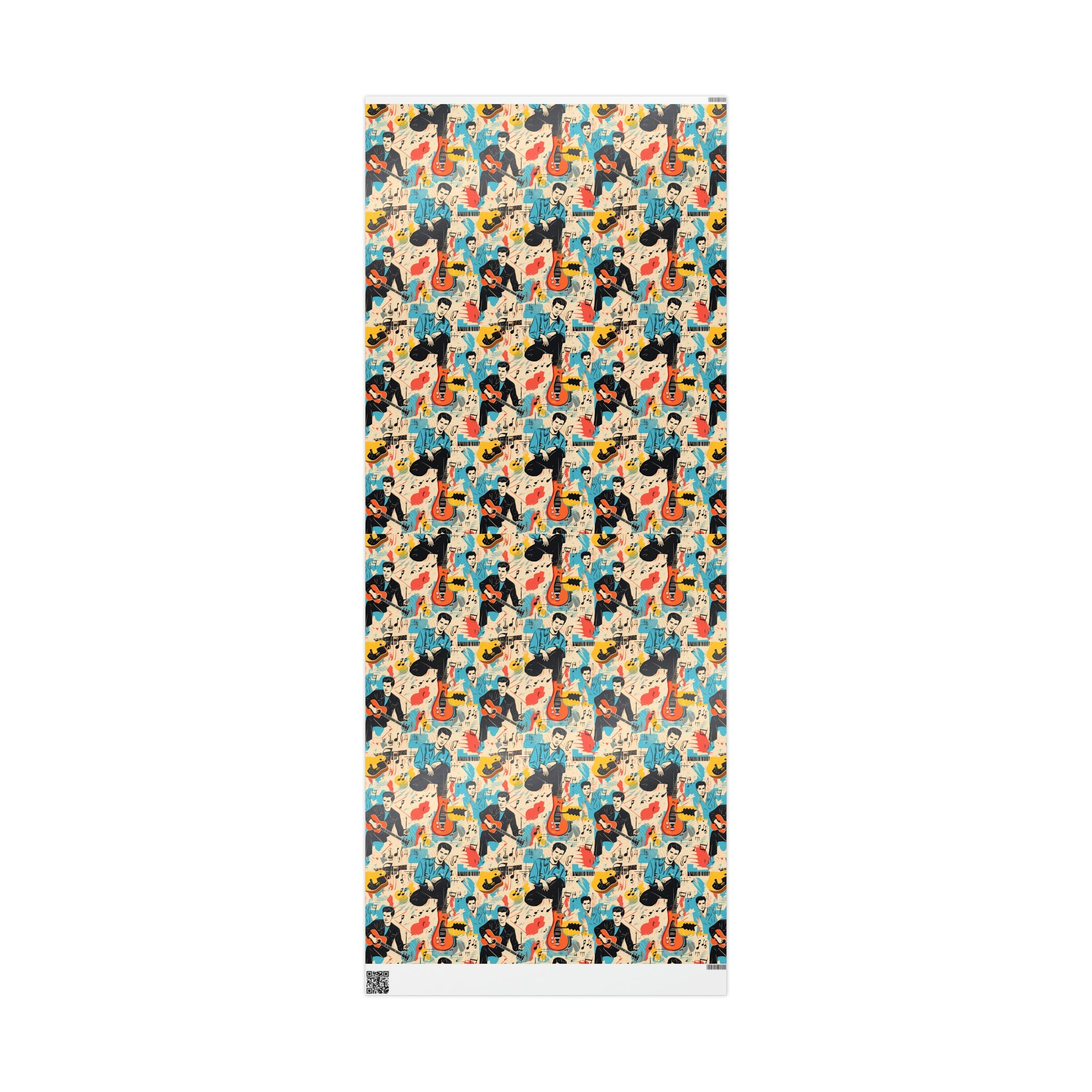 King of Rock and Roll Holiday Wrapping Paper