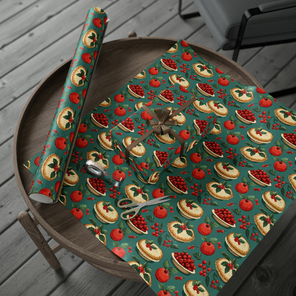 Holiday Pie Wrapping Paper