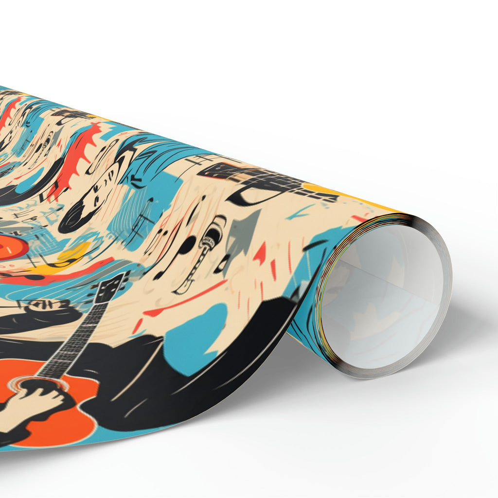 King of Rock and Roll Holiday Wrapping Paper