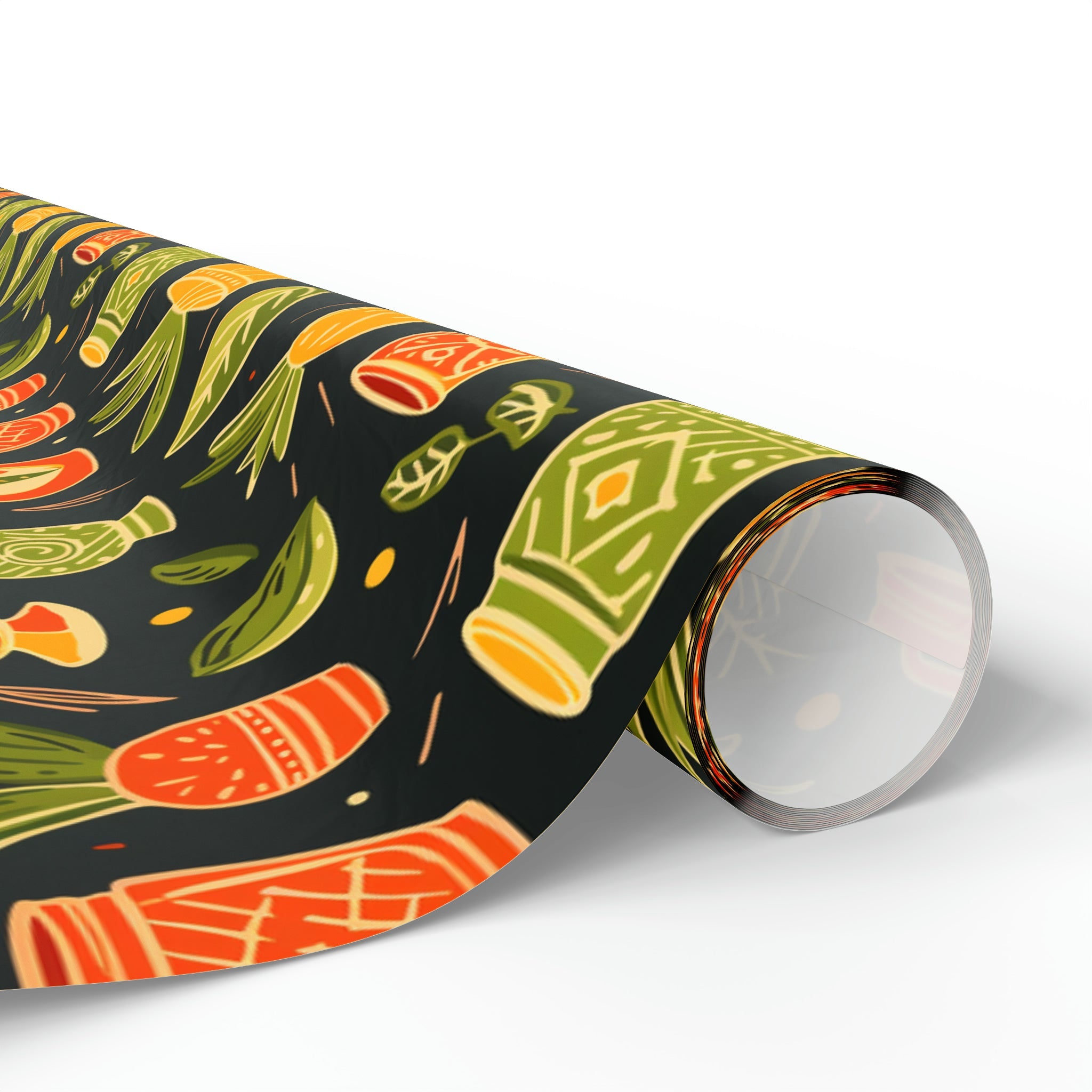 Tiki Drinks Holiday Wrapping Paper