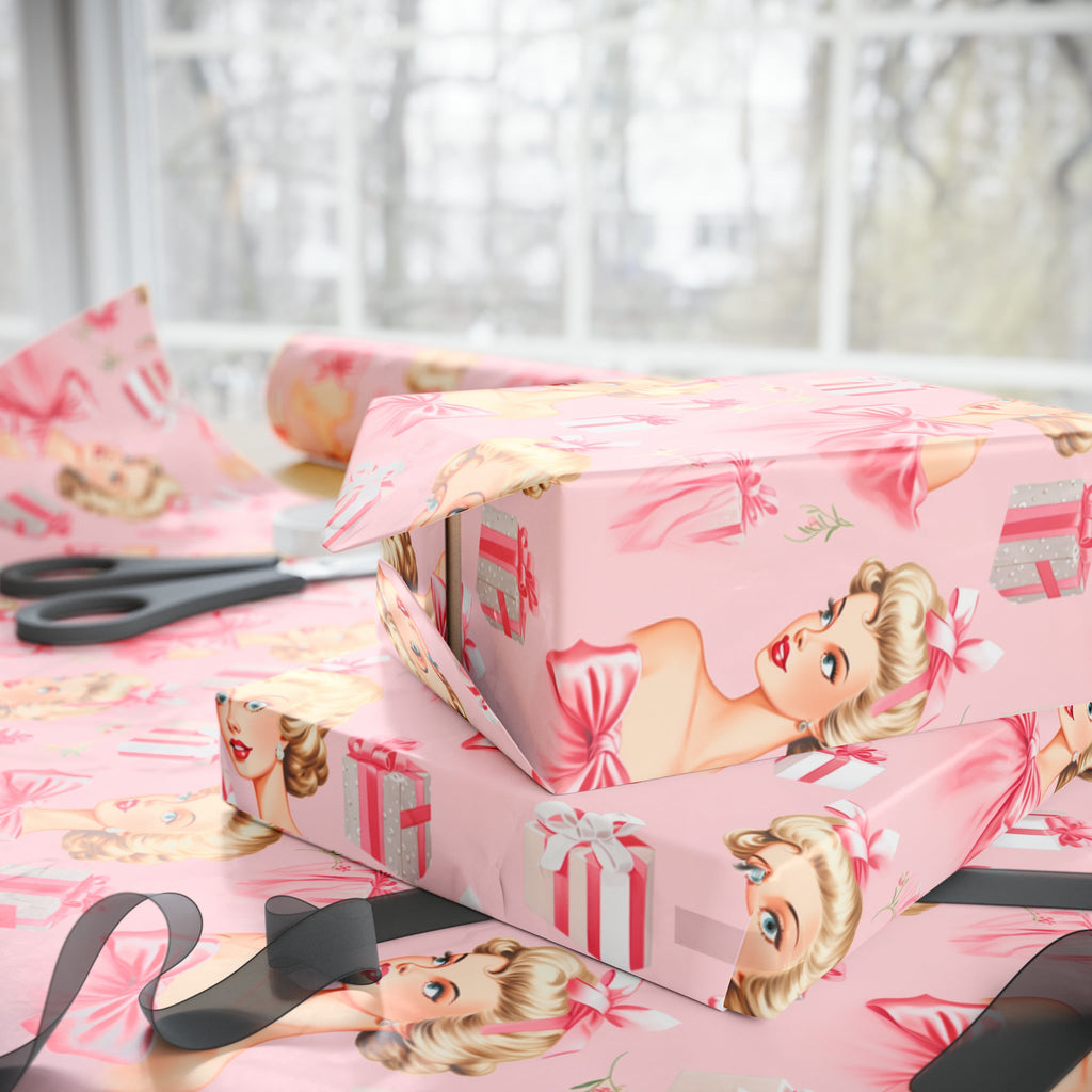 Vintage Beauty Wrapping Paper