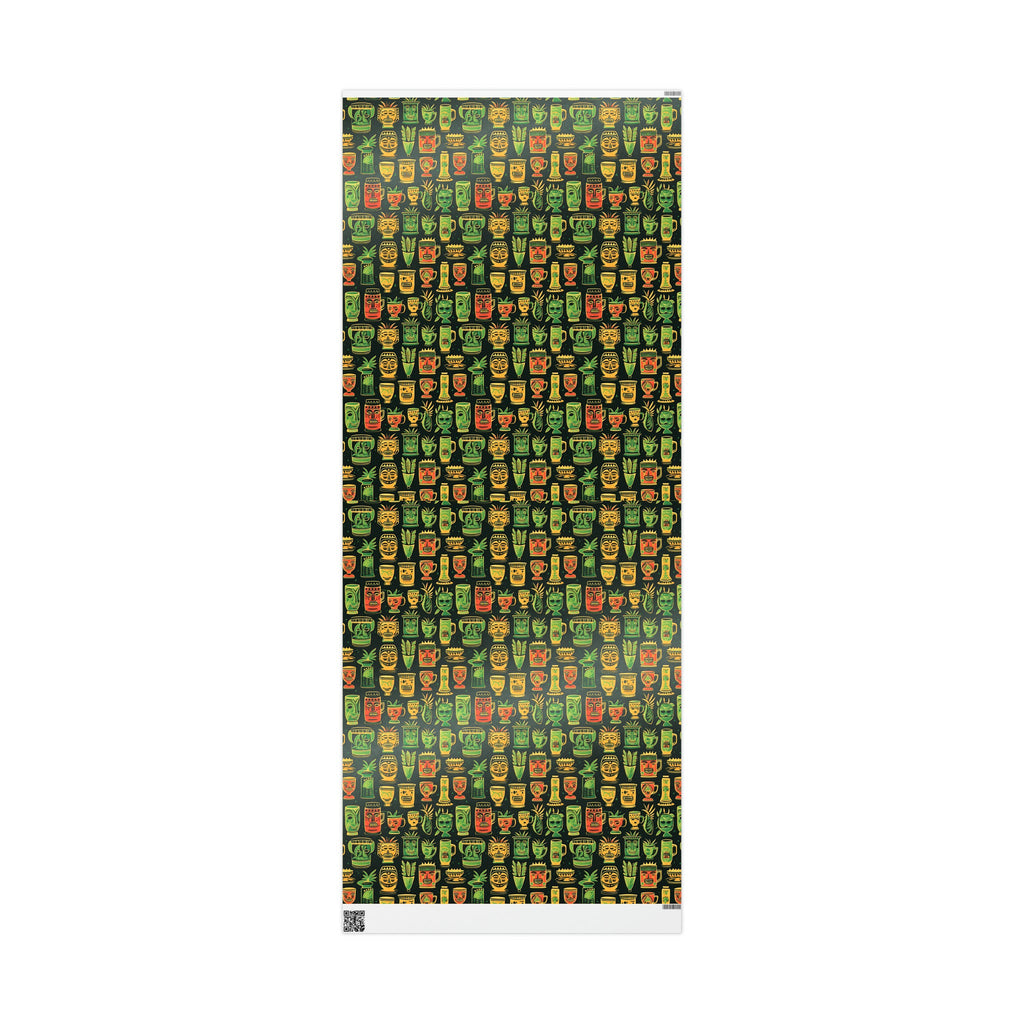 Tiki Cocktails Holiday Wrapping Paper