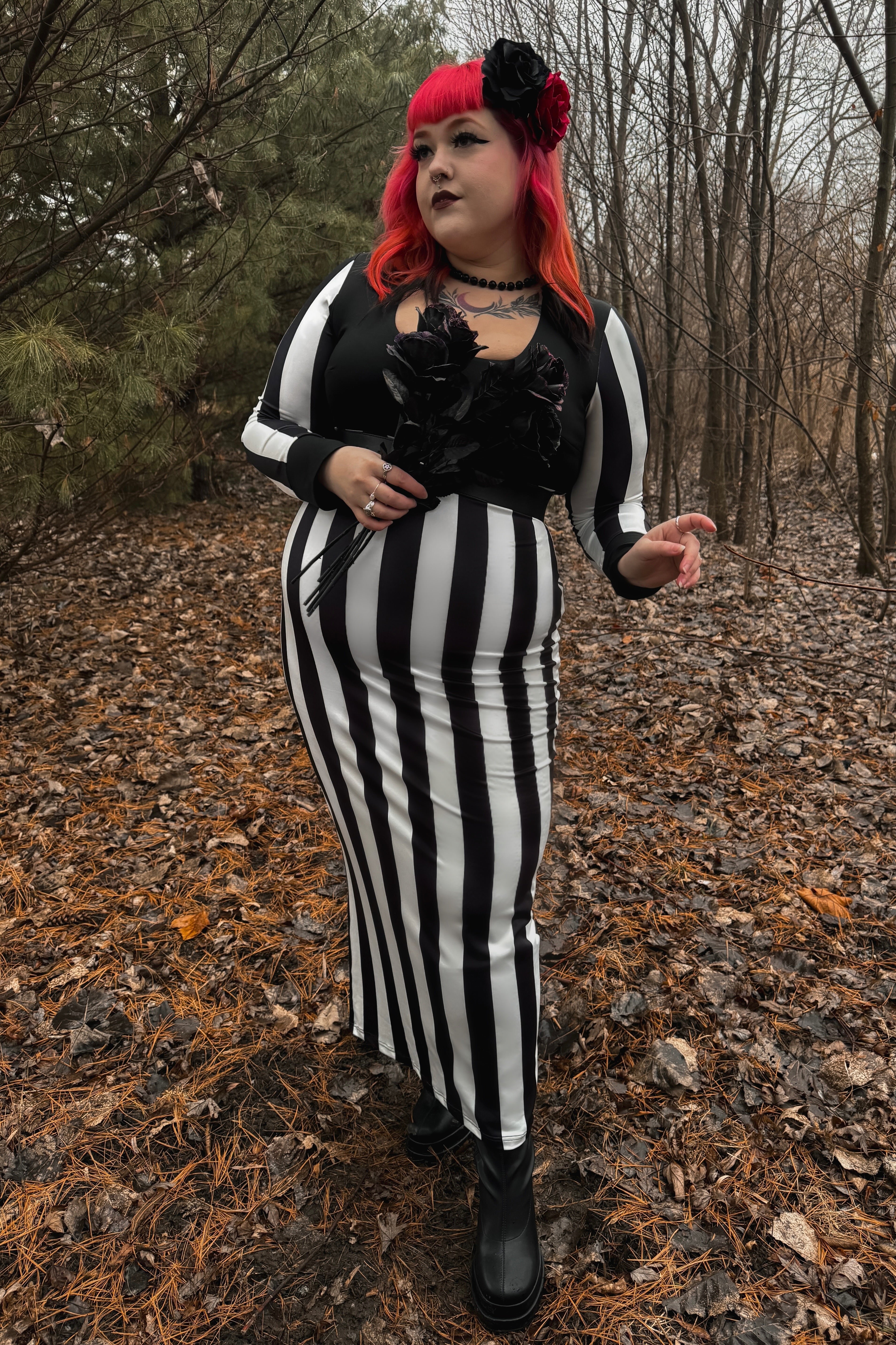 Carlyle Striped Maxi