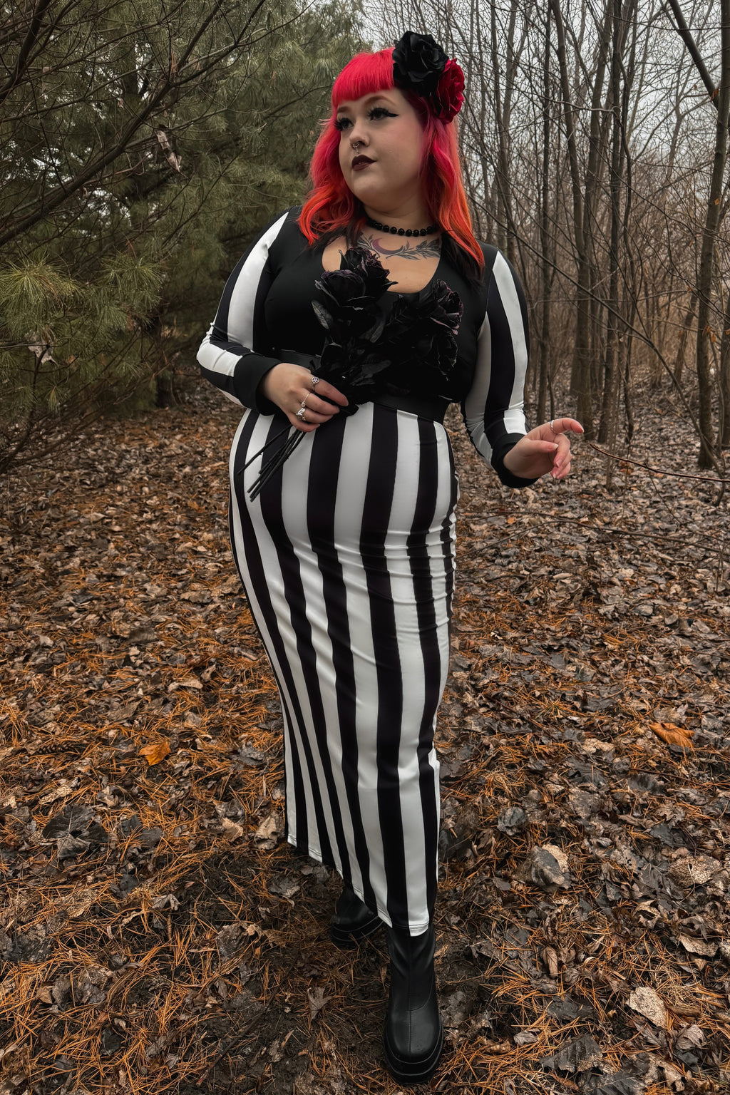 Carlyle Striped Maxi