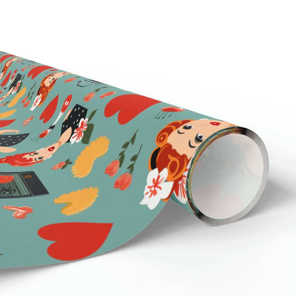 I love Lucy Holiday Wrapping Paper