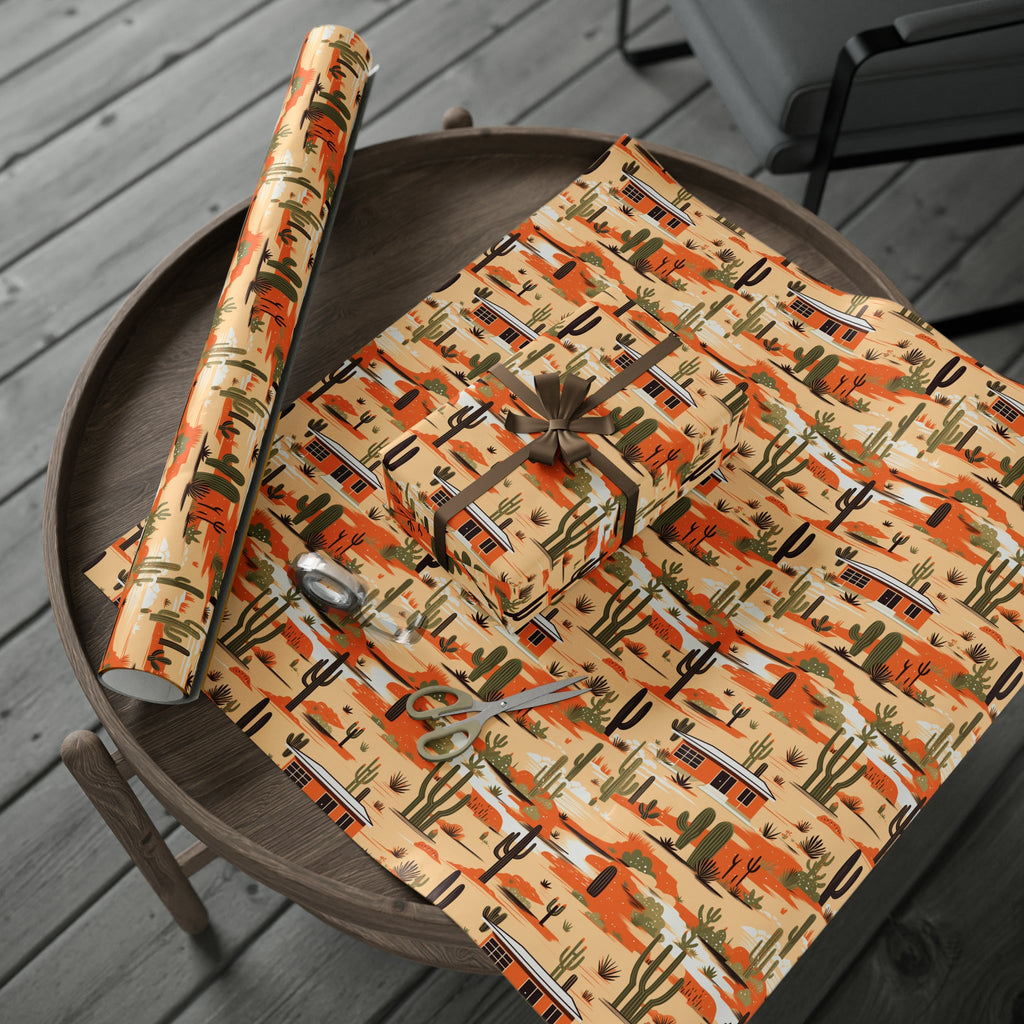 Holidays in the Desert Wrapping Paper