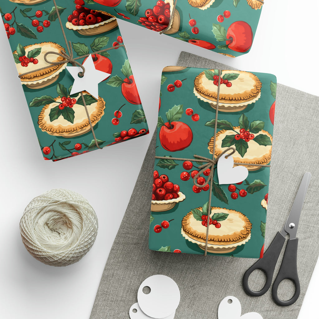 Holiday Pie Wrapping Paper
