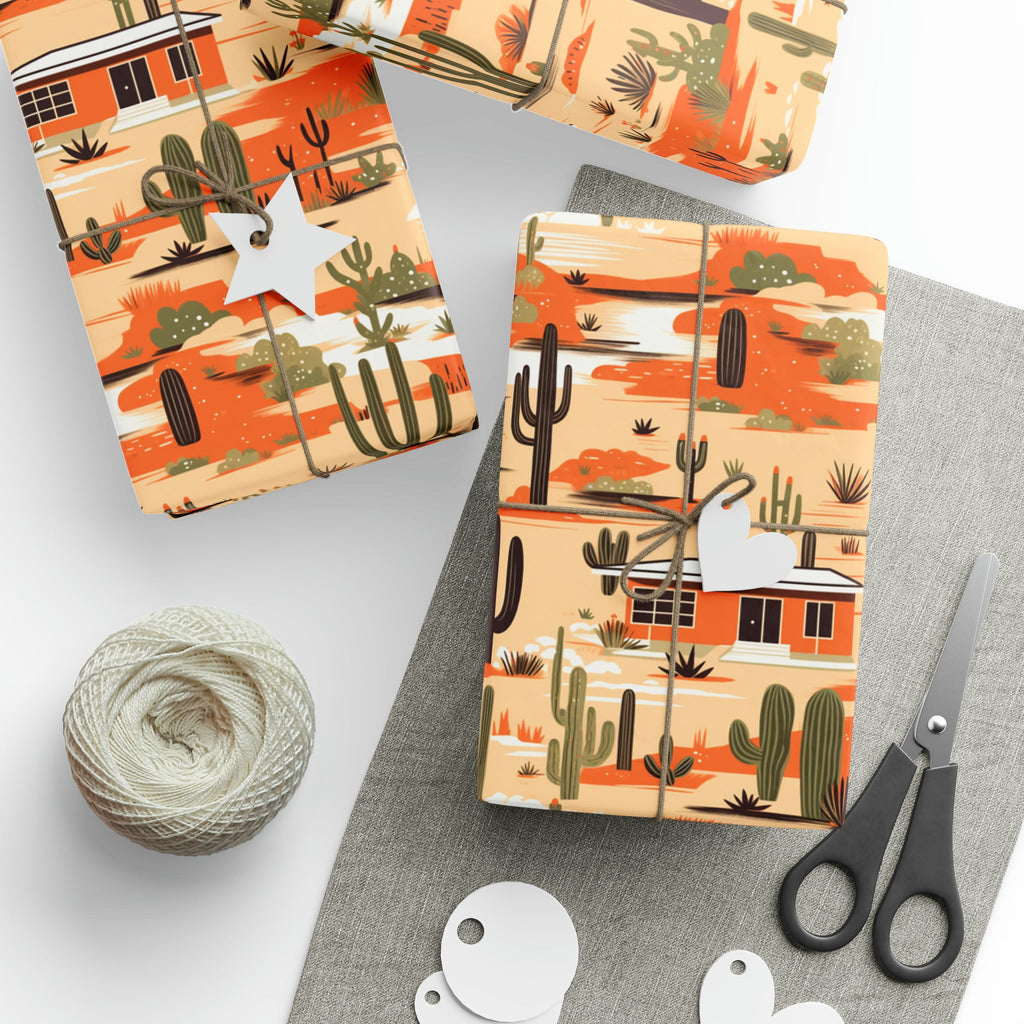 Holidays in the Desert Wrapping Paper