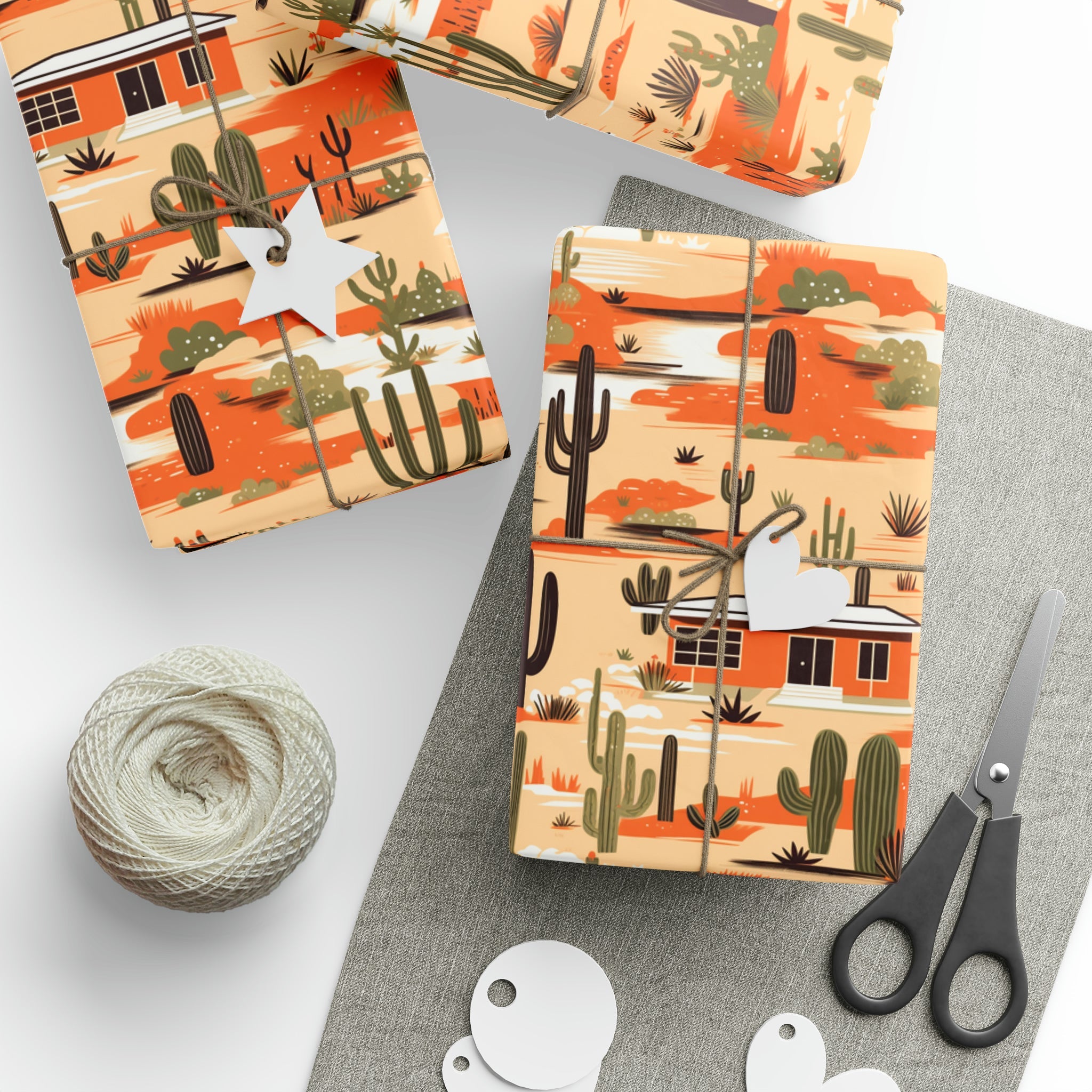 Holidays in the Desert Wrapping Paper