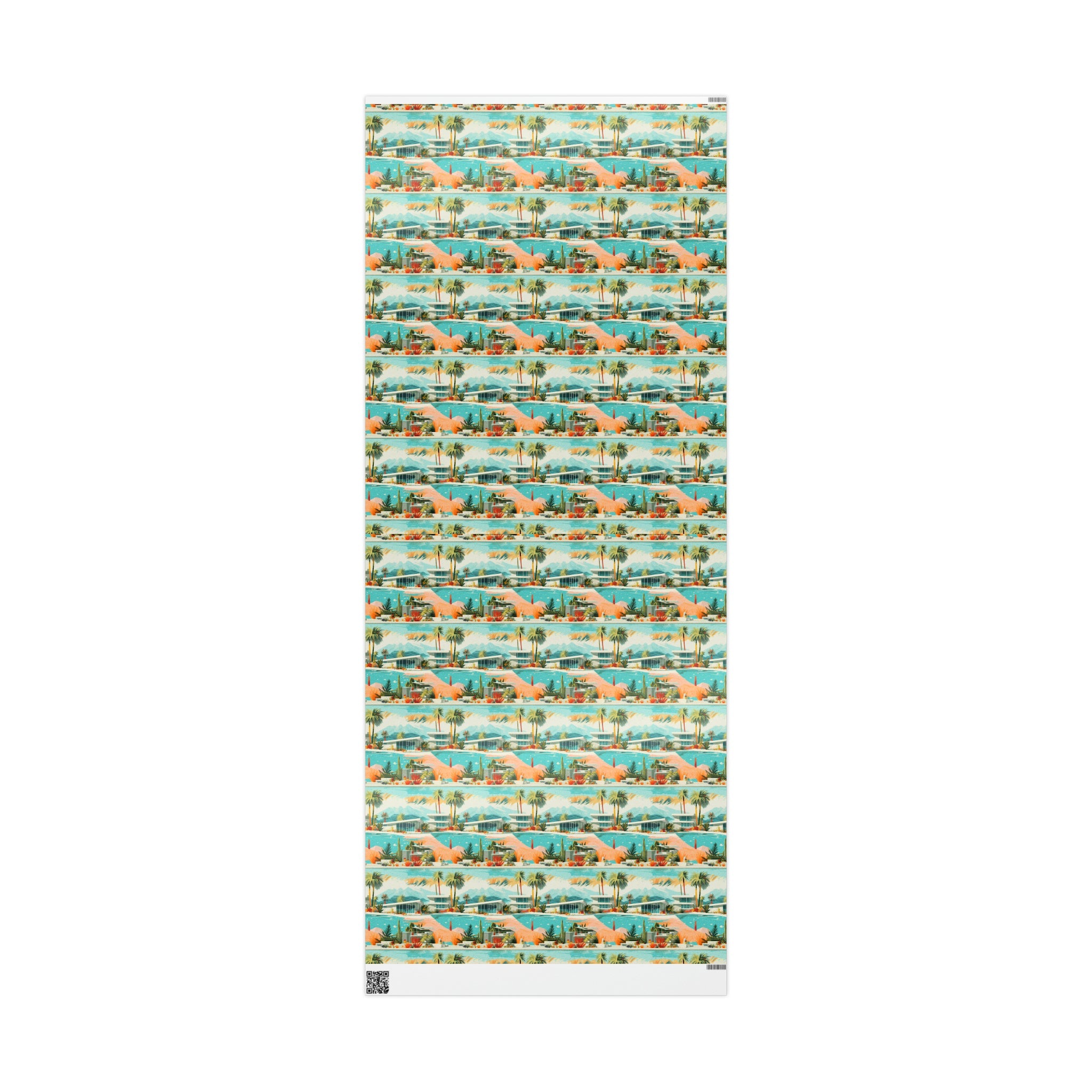 Holidays in Palm Springs Wrapping Paper up