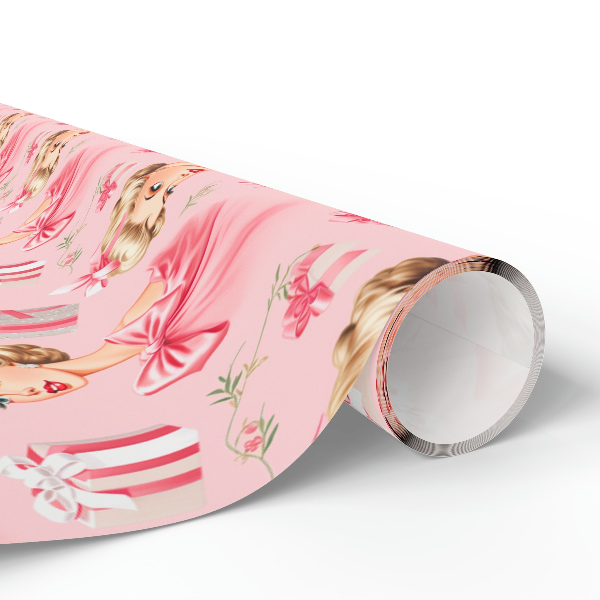 Vintage Beauty Wrapping Paper