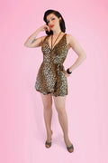 Barbados Baby Romper in Leopard PREORDER
