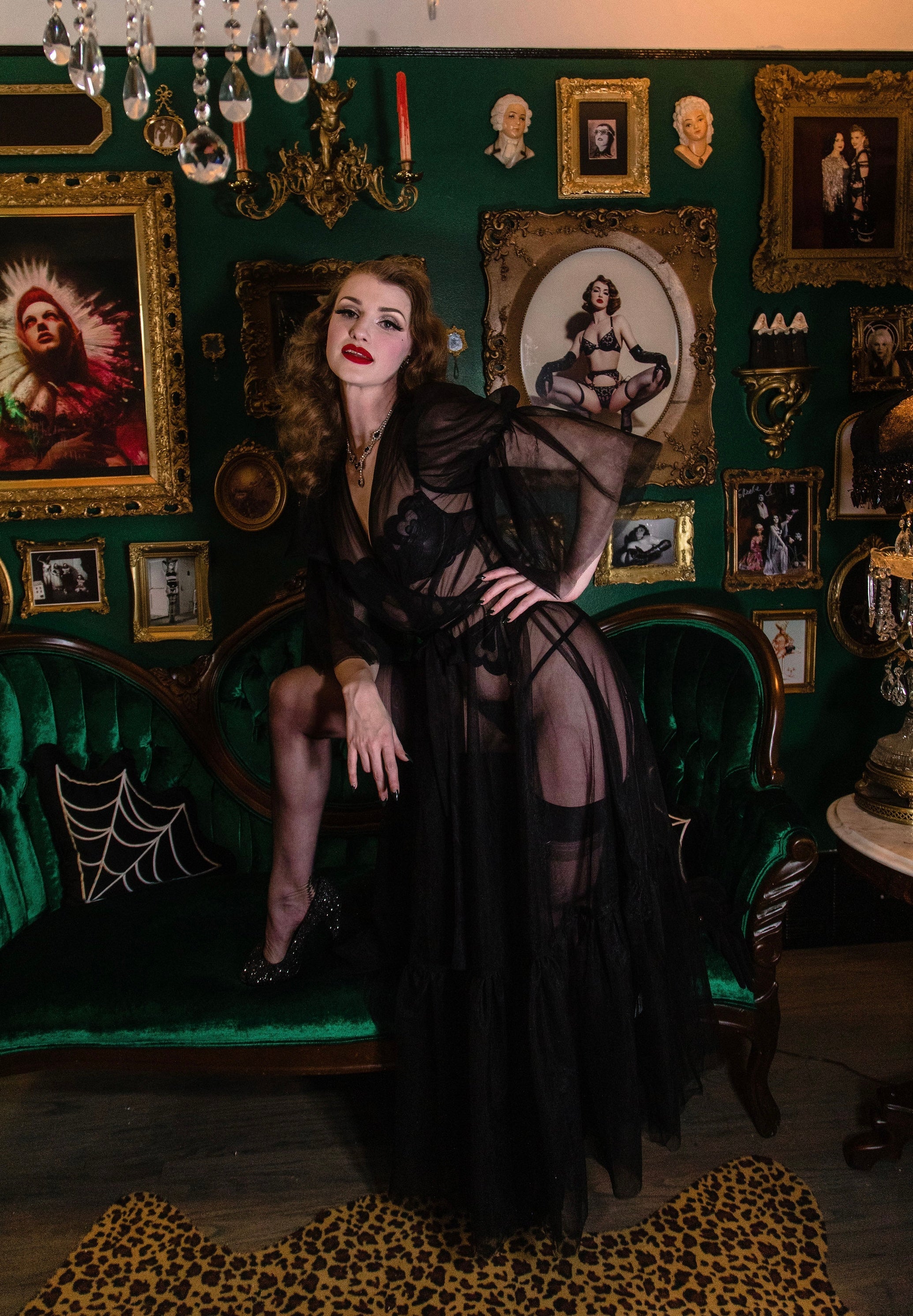 Timeless Temptress Tulle Robe Dress