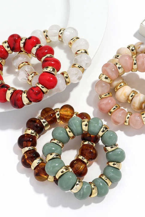 Luxe Bead Bomb Bangle
