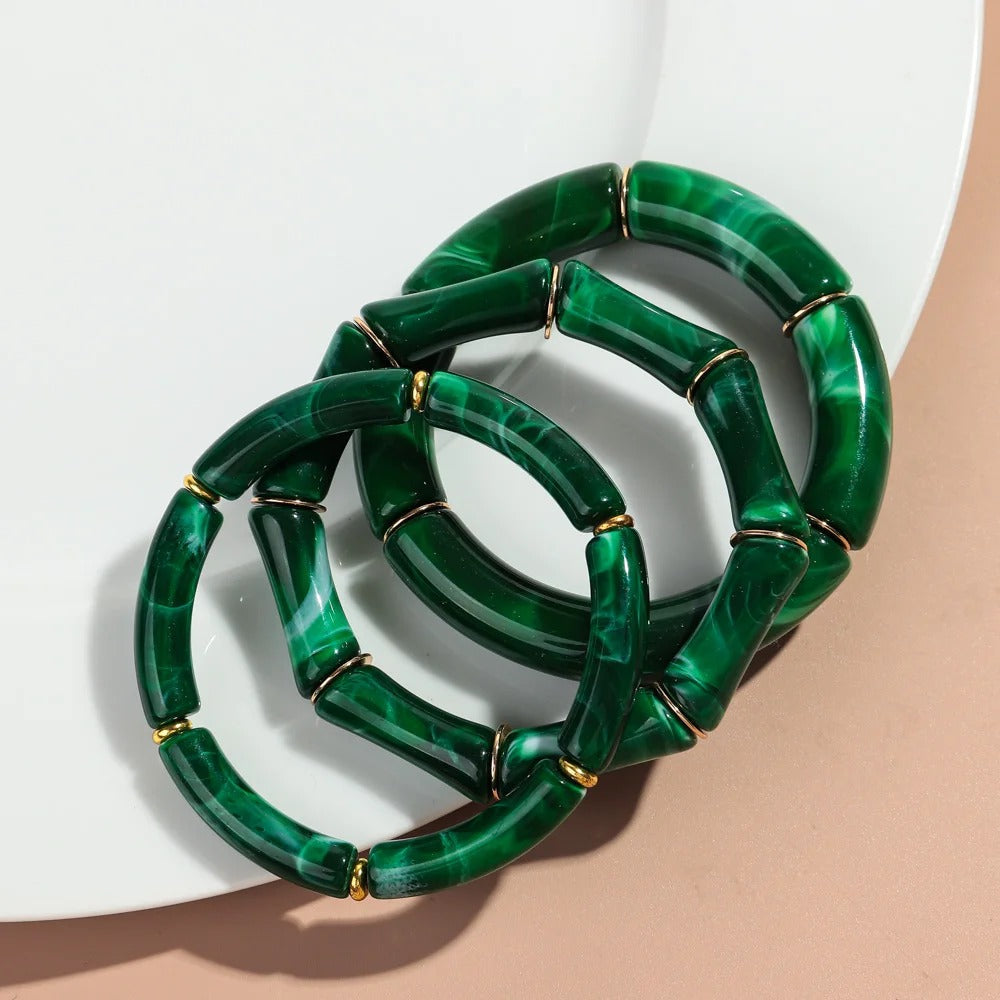 Bamboo Trio Bangle Set