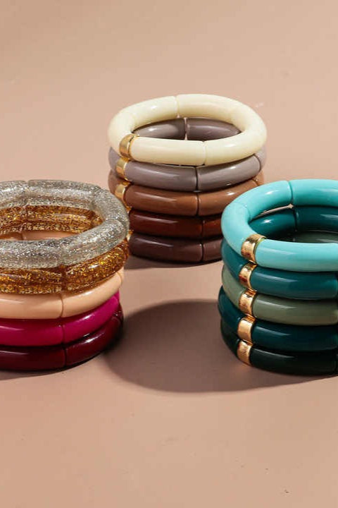 Glossy Luxe Bangles