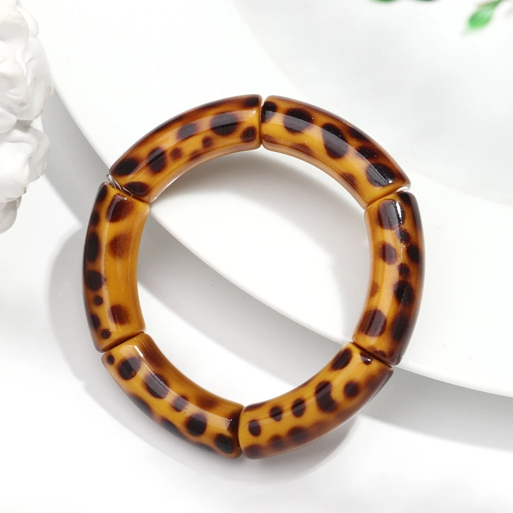 Wild Spot Stretch Bangles