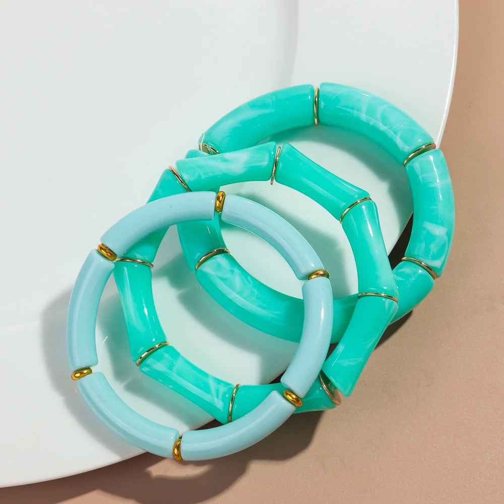 Bamboo Trio Bangle Set