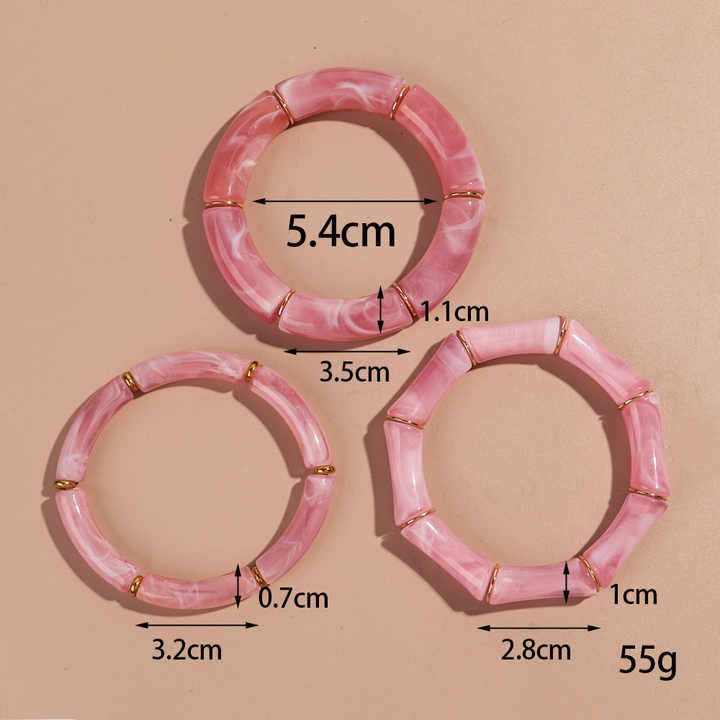 Bamboo Trio Bangle Set