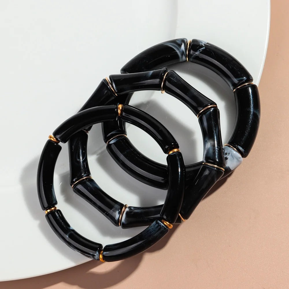Bamboo Trio Bangle Set