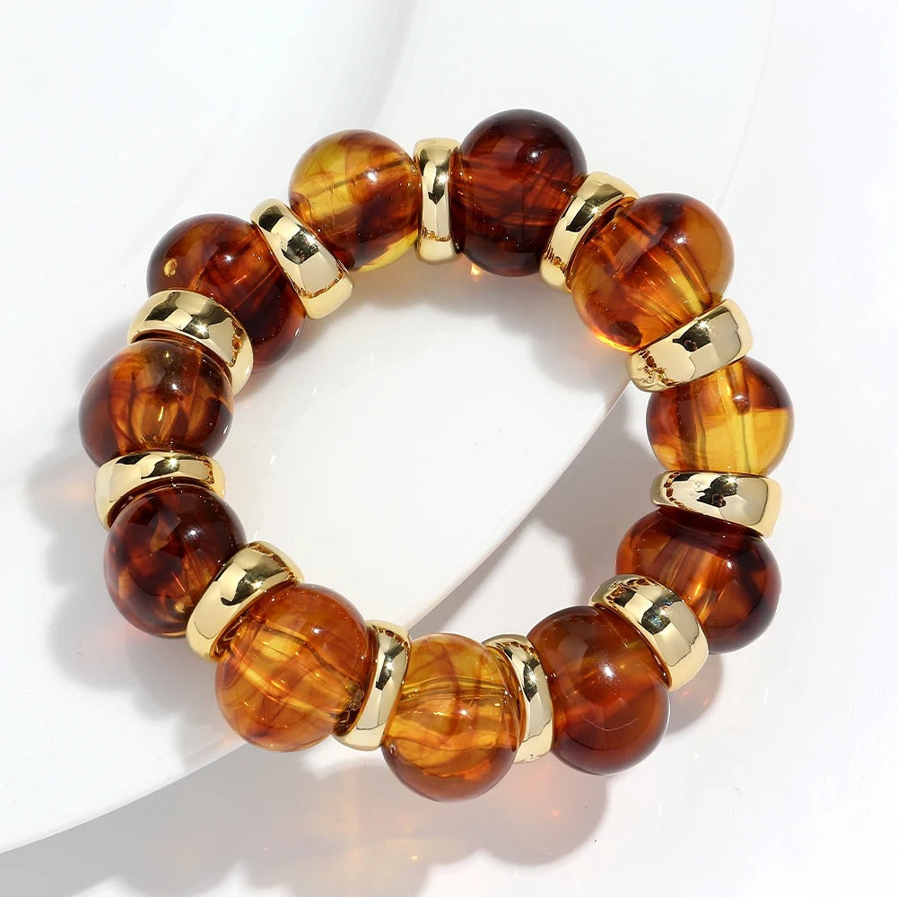 Luxe Bead Bomb Bangle