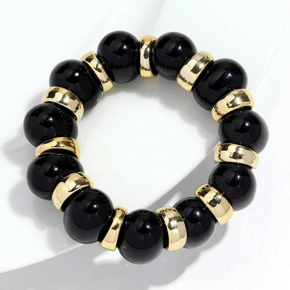 Luxe Bead Bomb Bangle