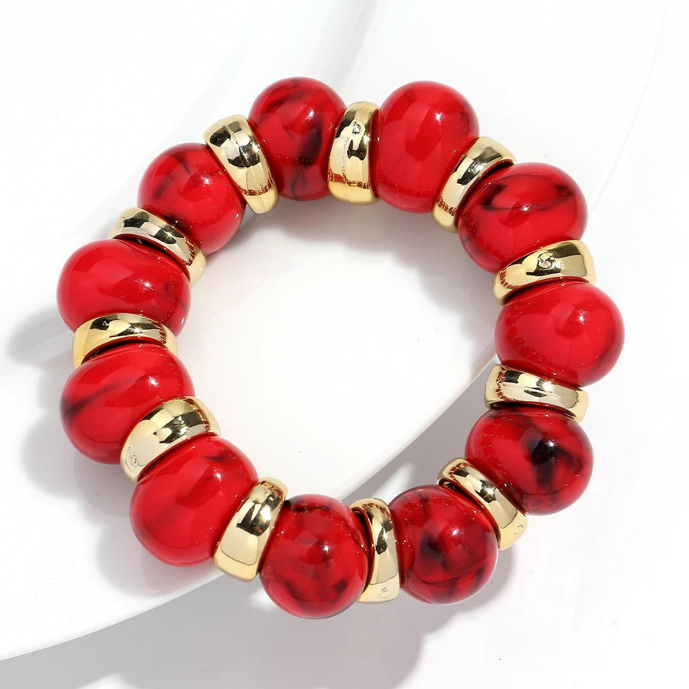 Luxe Bead Bomb Bangle