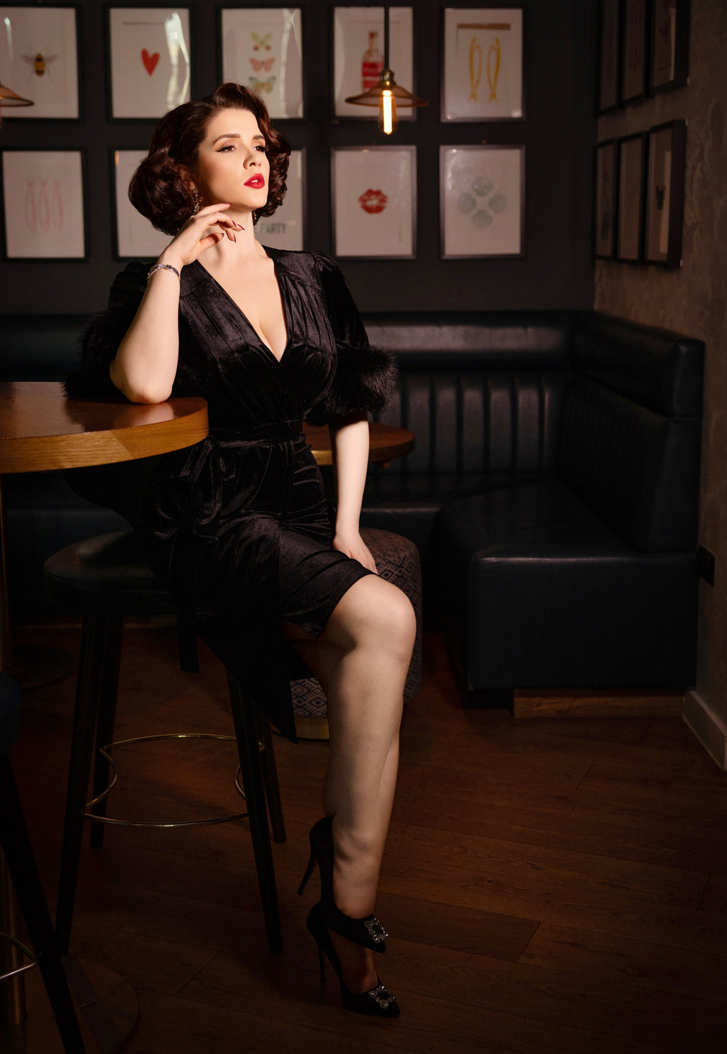 The 5th Avenue Dress in Black