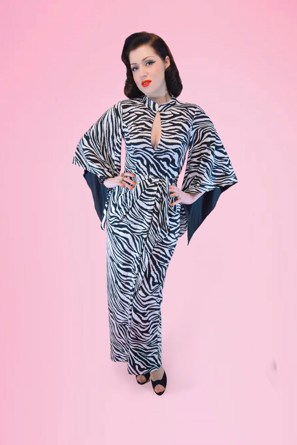 Cascade Dream Pake Muu Dress in Zebra
