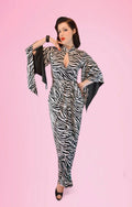 Cascade Dream Pake Muu Dress in Zebra