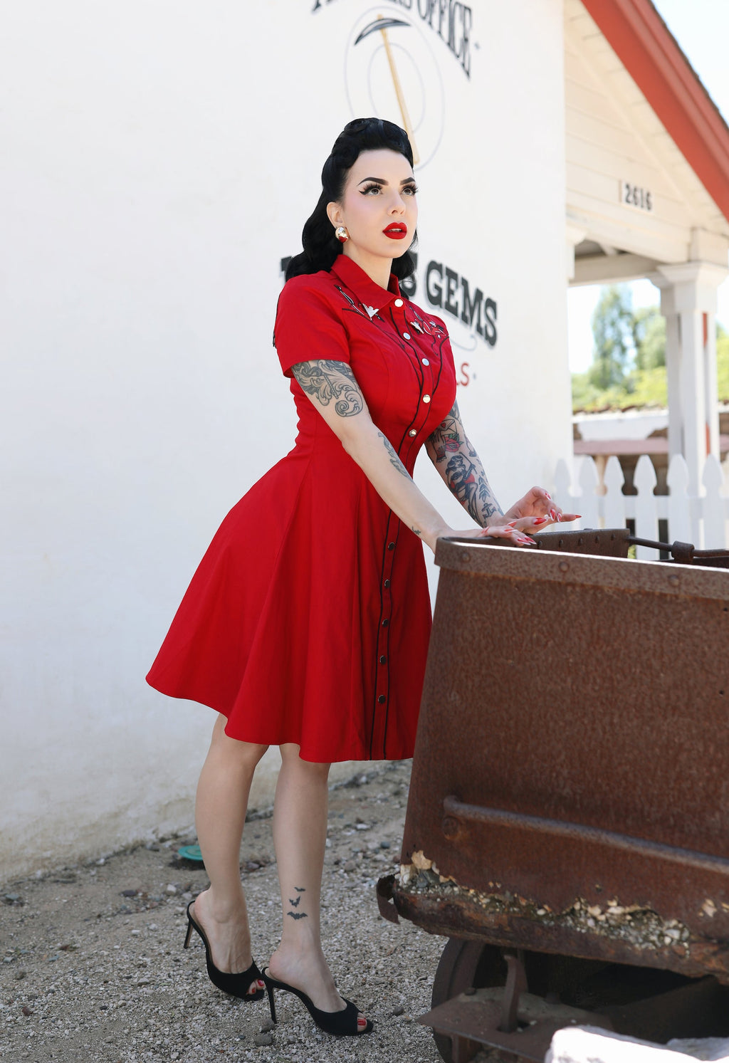 Outlaw Dress in Devillish Doll PREORDER