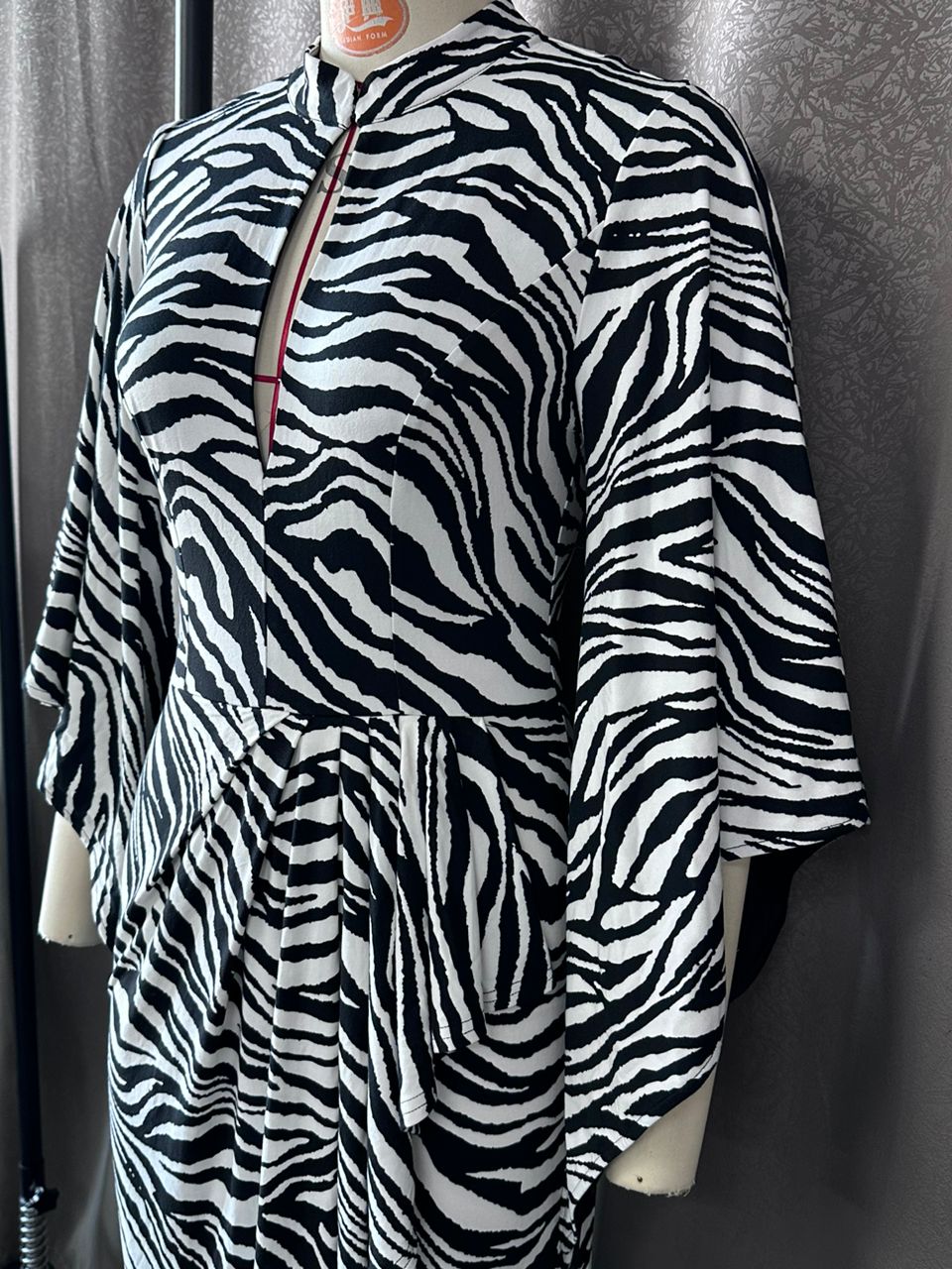 Cascade Dream Pake Muu Dress in Zebra