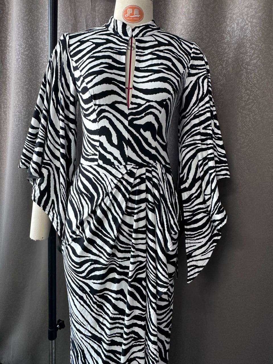 Cascade Dream Pake Muu Dress in Zebra