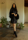 Time Warp Sequin Mod Mini in Frankie Black