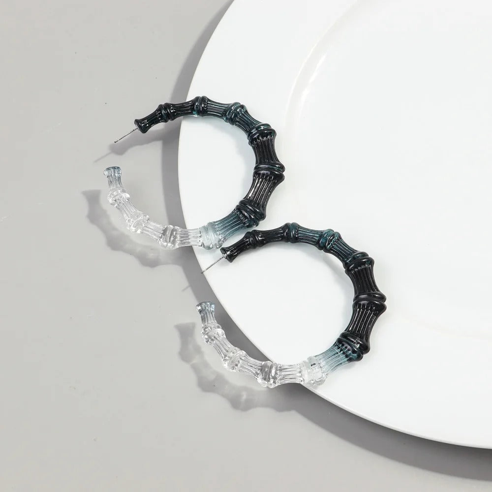 Bamboo Baddie Hoops