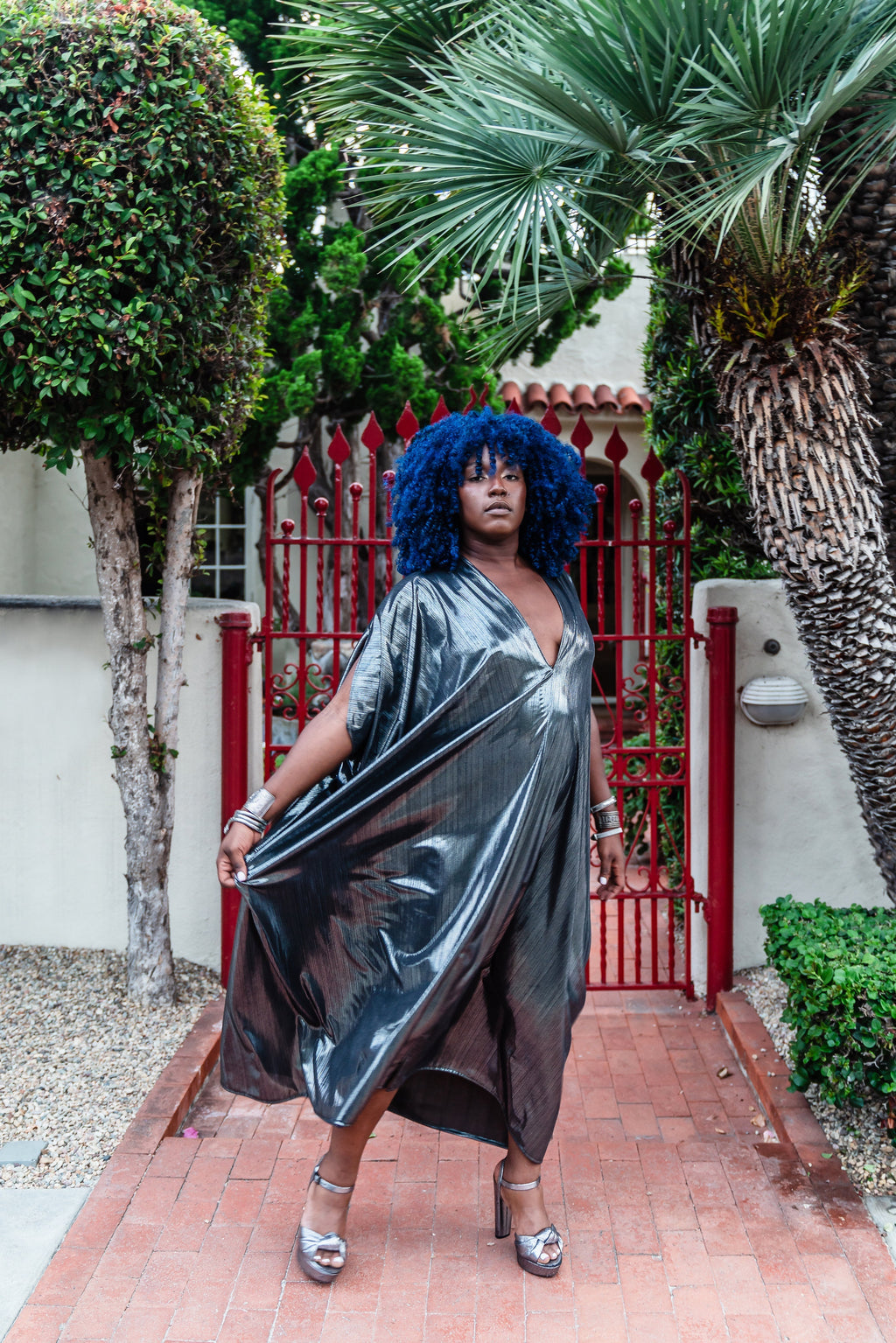 Galaxy Shine Caftan Kaftan Dress