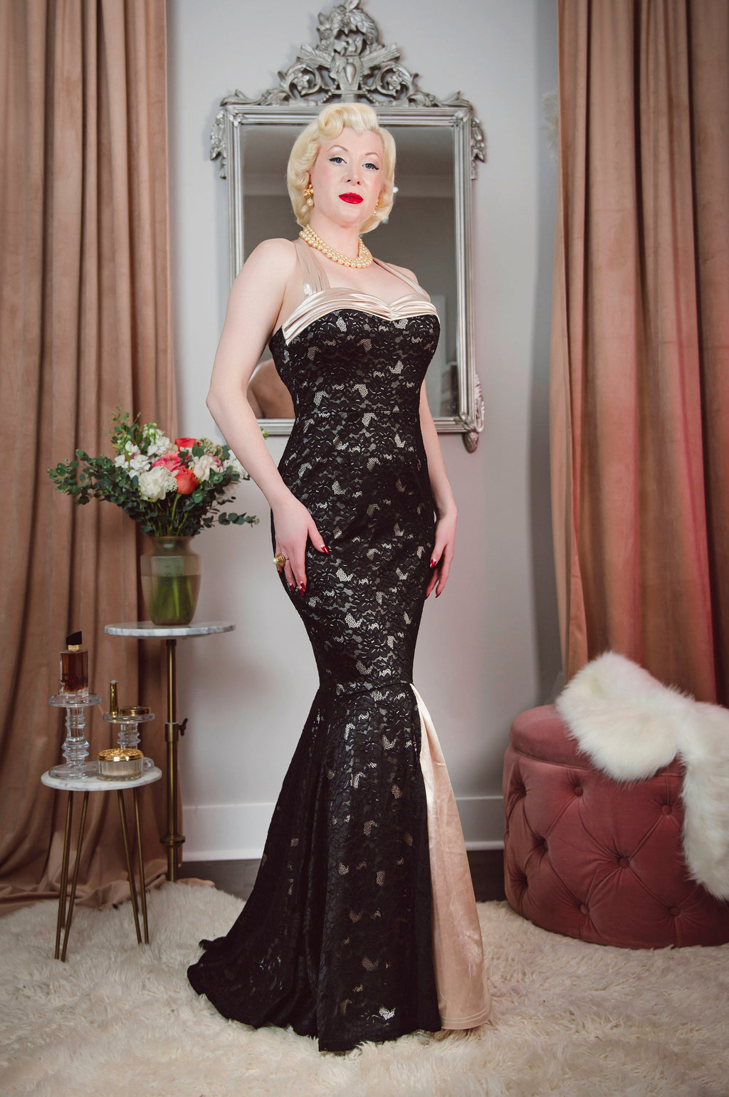 Leading Lady in Lace Gown PREORDER