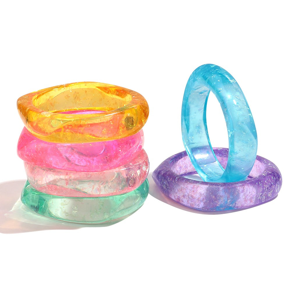 Jelly Gem Bangles