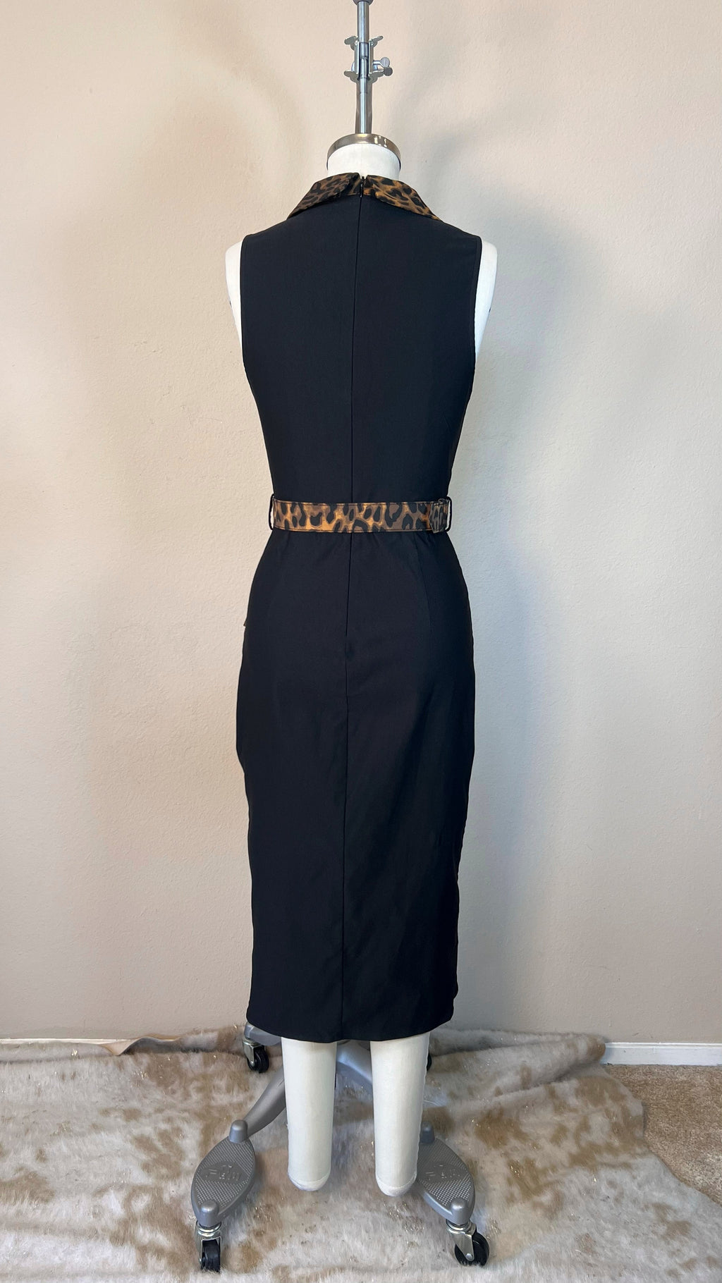 Havana Nights Faux Wrap Dress
