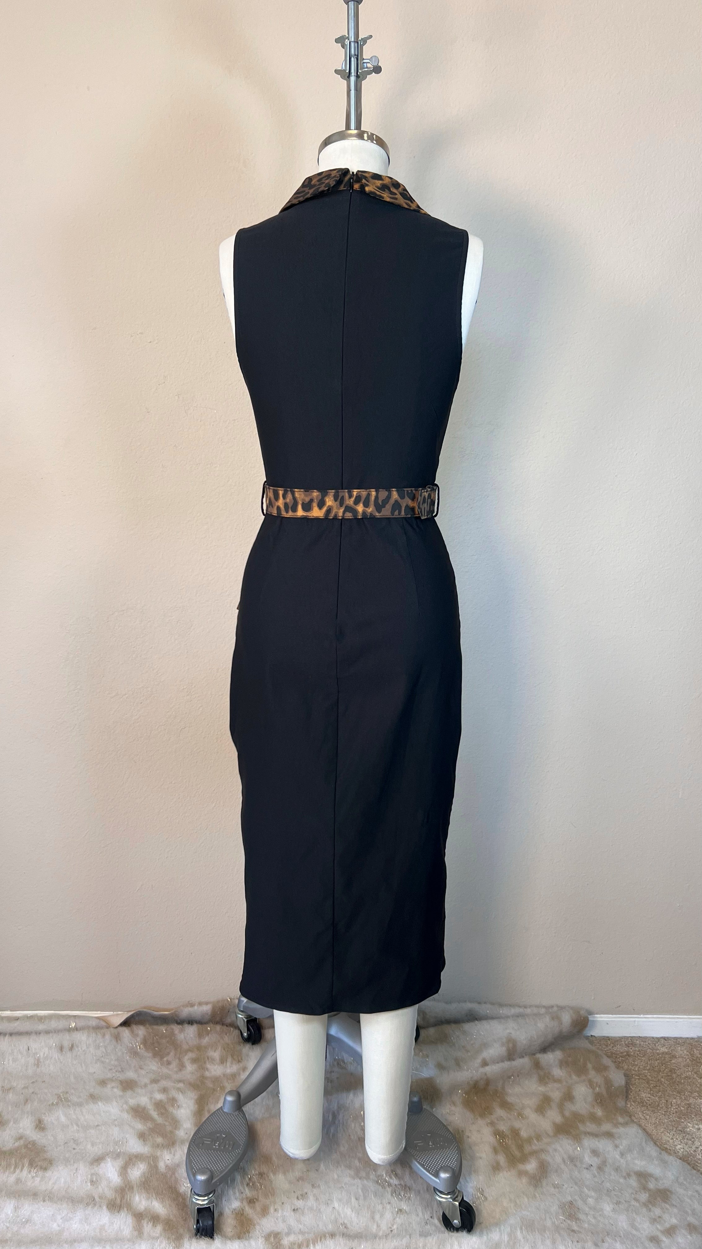 Havana Nights Faux Wrap Dress