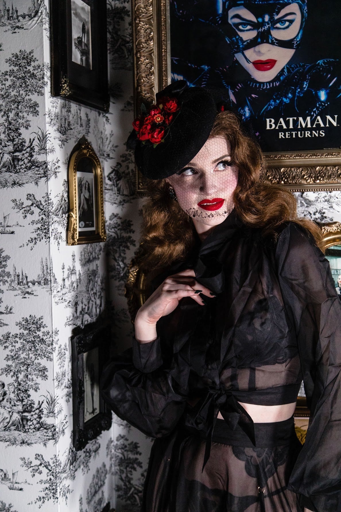 Gibson Girl Sheer Blouse PREORDER