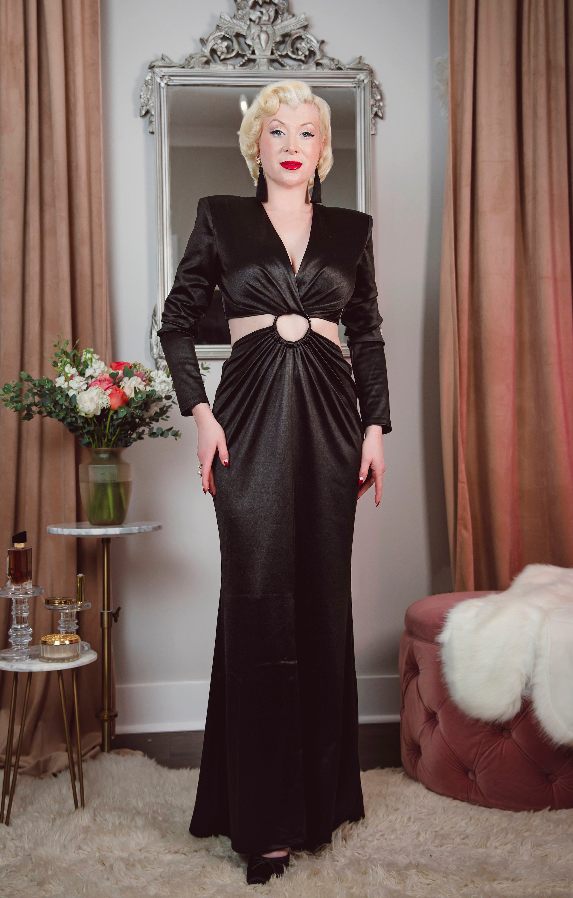 Smoke and Satin Dress PREORDER